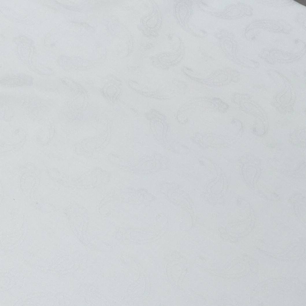 Shirt Fabric Soktas Finest Giza Cotton Jacquard Colour White